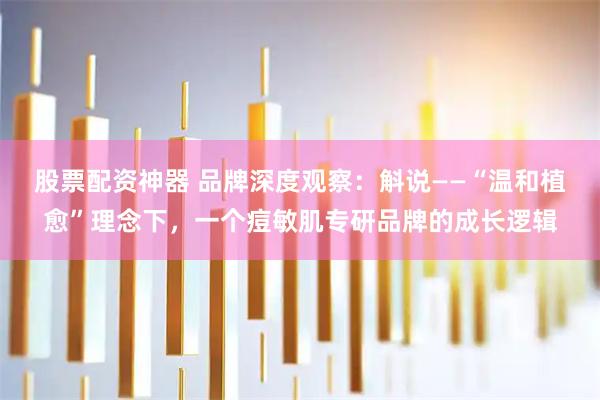 股票配资神器 品牌深度观察：斛说——“温和植愈”理念下，一个痘敏肌专研品牌的成长逻辑